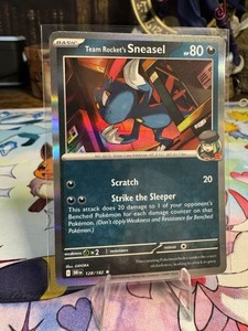 Team Rocket's Sneasel 128/182 Sv10: Destined Rivals Holo