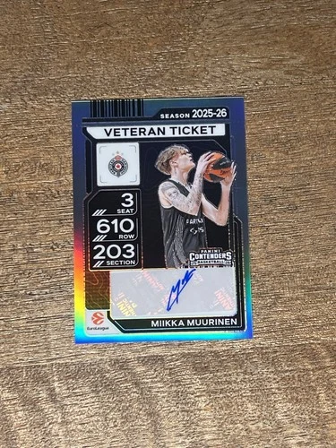 2025 Panini Miikka Muurinen Dominators Autographs - Scope (Raw)