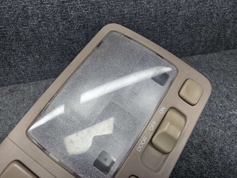 LEXUS 1992-2000 SC300 SC400 OEM ILUMINACIÓN SUPERIOR CÚPULA LUZ TECHO LÁMPARA INTERRUPTOR Foto 4 de 4