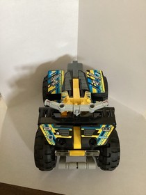 LEGO Technic Quad Bike 42034 Complete Set Yellow Black 148 Pieces Retired 2015