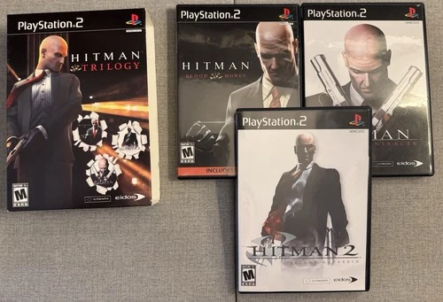 New ListingHitman Trilogy PlayStation 2 PS2 Box Set Near Complete no Bonus Disc