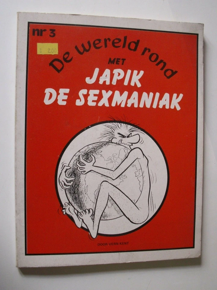 De wereld rond met Japik de Sexmaniak Nr.3 - Erotik Comic - Bild 1 von 1