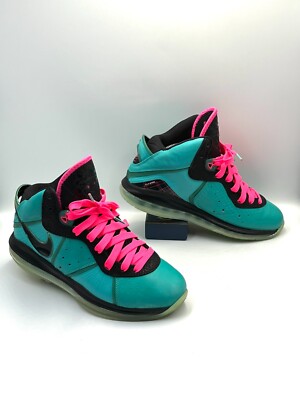 Size 9 - Nike LeBron 8 Retro 2010 Pre-Heat South Beach Nike LeBron 8 2010 South Beach for Sale | Authenticity  main image 2