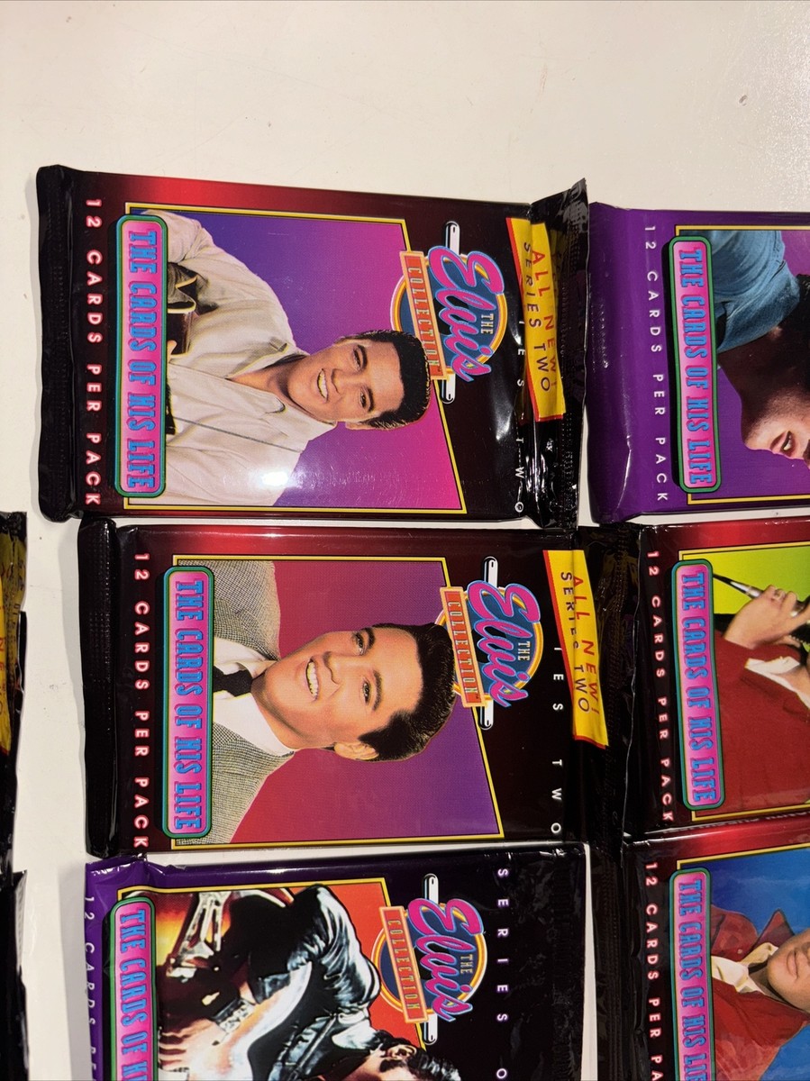 10 packs of 1992 THE ELVIS COLLECTION Elvis Presley cards Series 1