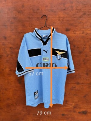 SS LAZIO ITALY 1998/2000 HOME FOOTBALL SHIRT L #25 ALMEYDA | eBay