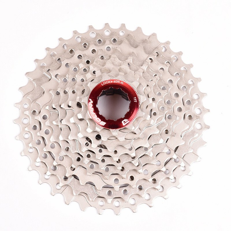 BOLANY 9-Speed MTB Cassette 11-32T/42T/50T Gold – Fits Shimano, SRAM, Avid 7 thumbnail image