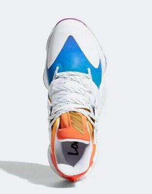 Adidas Harden Vol 4 'Pride' White Basketball Shoes Men's Adidas Harden Vol 4 'Pride' White Basketball Shoes Men's