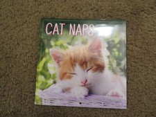 NEW SEALED Cat Naps 2025 Mini Wall Calendar 7" x 7" Sellers Publishing
