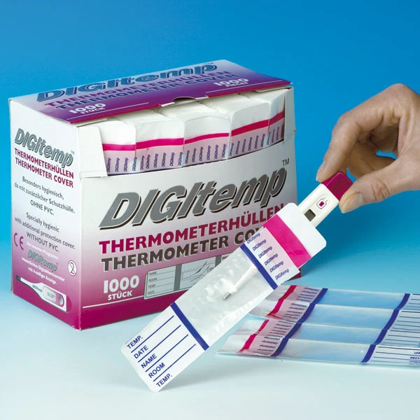 SERVOPRAX GMBH DIGItemp® - Thermometerhülle, Thermometer Hülle, 1000 Stück, ohne Gleitmittel
