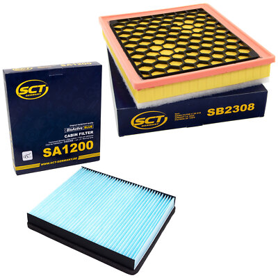 Filter Set Inspektion SCT Luftfilter + Innenraumfilter für Opel Insignia A Saab 