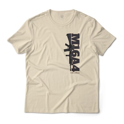 M16A4 USMC Service Classic Rifle Gun Art Graphic T-Shirt