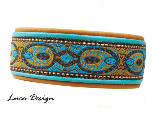 Windhundhalsband Hundehalsband Greyhound collar Galgo Barsoi Whippet lurcher cut - Picture 2 of 7