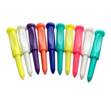 Cone Golf Tees 70mm Extra Strong Plastic Tees Heavy Duty Stable & Wind-Resistant