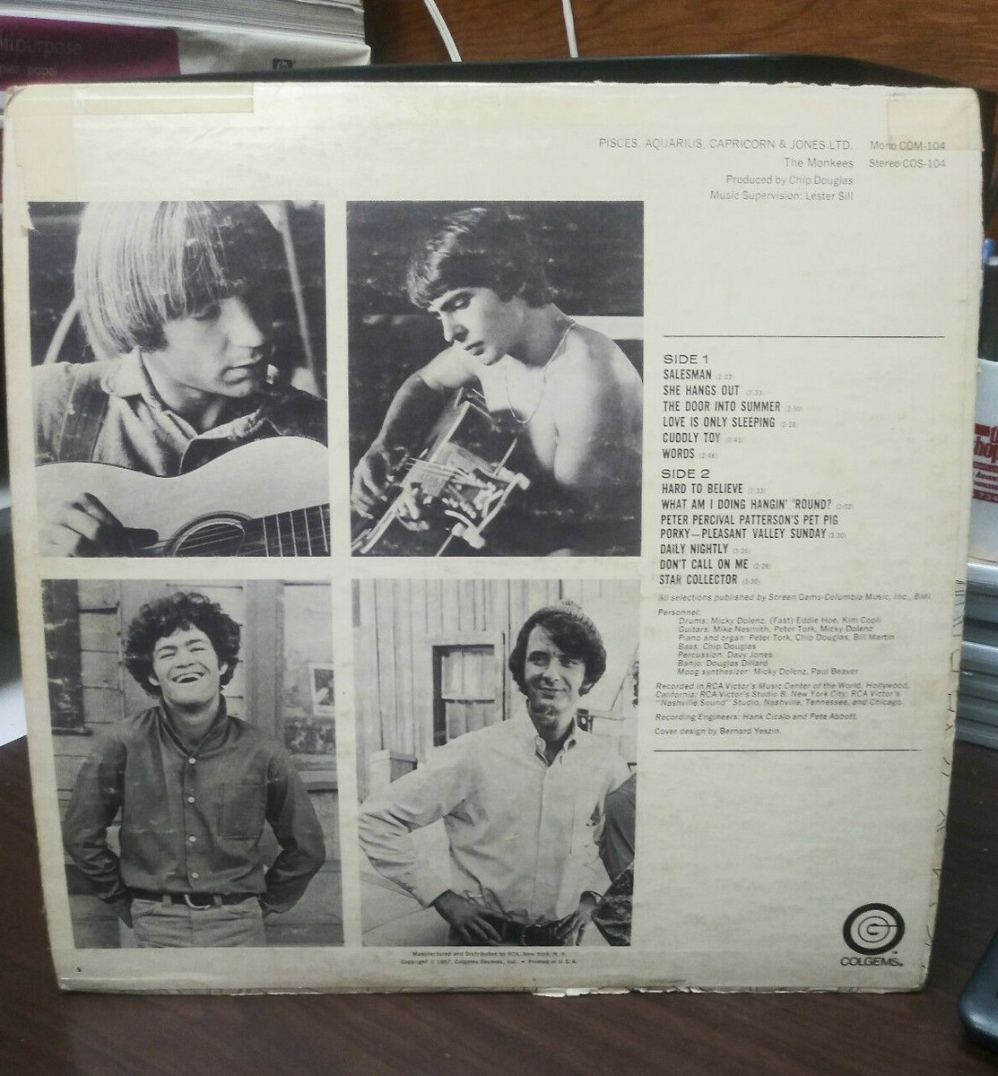 PISCES,AQUARIUS,CAPRICORN AND JONES LTD The Monkees (LP