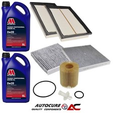 FOR LEXUS LS 600H L 5.0 MK4 2007 ONWARDS OIL AIR & CABIN FILTER SERVICE KIT 10L