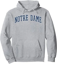 Notre Dame Indiana Gift IN Retro Vintage Design Unisex Hooded Sweatshirt