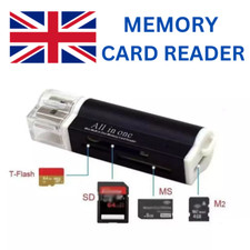 All In One czytnik kart pamięci USB adapter | Micro SD, MMC, SDHC, M2, MS Duo