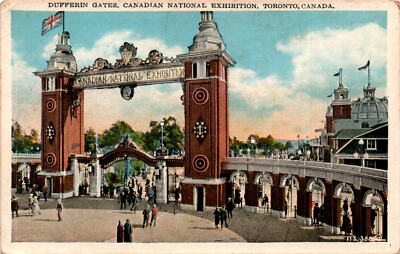 DUFFERIN GATES, CANADIAN NATIONAL EXHIBITION, TORONTO, CAN Postcard