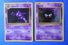 2x Haunter 48/108, 2x Gastly 47/108 Pokemon card XY Evolutions NM