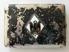 INSIGNE LÉGION - BOITE ÉTUI À CIGARETTE 1° REGIMENT ÉTRANGER CIGARETTE CASE 