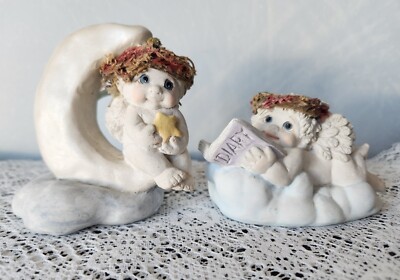 Dreamsicles Figurines Moonglow DC235 & Dear Diary #10162 - 1997