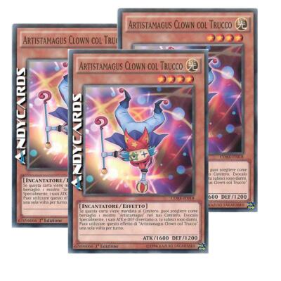 3x ARTISTAMAGUS CLOWN MIT SCHMINK (Performage Trick Clown)   Common   CORE IT018