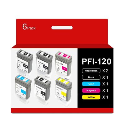 Compatible for Canon PFI-120 PFI-120MBK PFI-120BK PFI-120C PFI-120M PFI-120Y ...