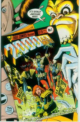 2000 A.D. Presents # 1 (story sampler, Alan Moore) (Eagle Comics USA, 1986)