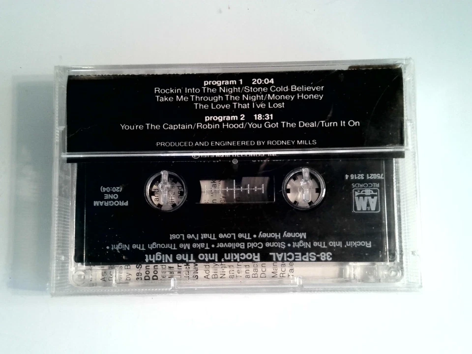 38 Special Rockin Into The Night (Cassette) New Sealed Foto 2 de 2