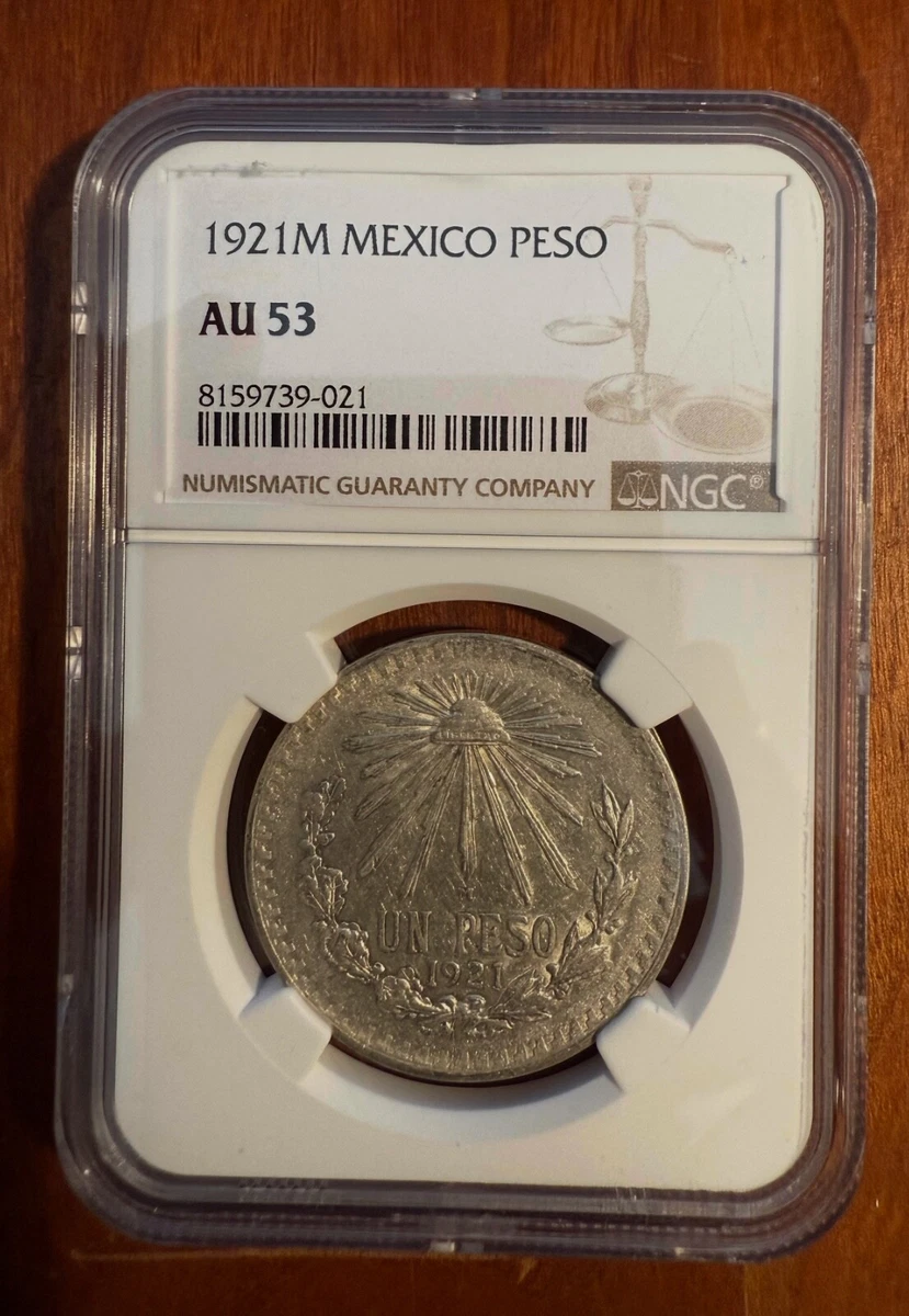 メキシコ 2ペソ 1921年 銀貨 me06 1921 Year Silver Mexican Coins for