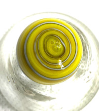 PONTIL GLASS NOS 0.80 HANDMADE SPIRAL TWIST CHINESE SOLID SWIRL NM/MT - MJ46