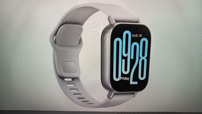 SW-0081 Xiaomi Redmi Watch 5 active  2.0'' LCD Display, 18 Tg Akku, silber B-WARE