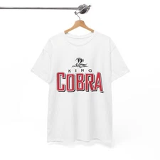 King Cobra Tshirt Retro Malt Liquor Beer 40 oz logo Unisex Heavy Cotton Tee