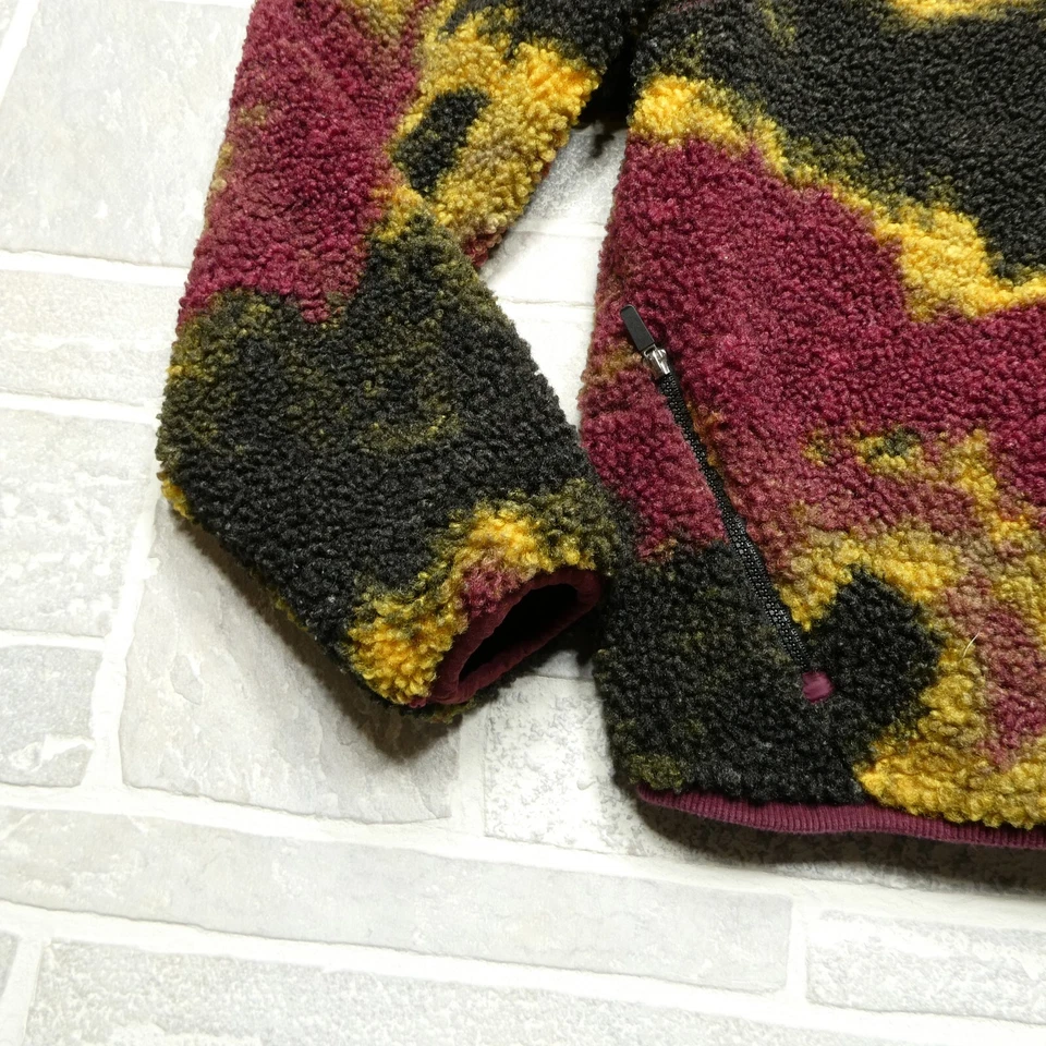 Joy Lab Hoodie Womens Small Fleece Jacket Full Zip Hooded Cropped - Image 4 of 4