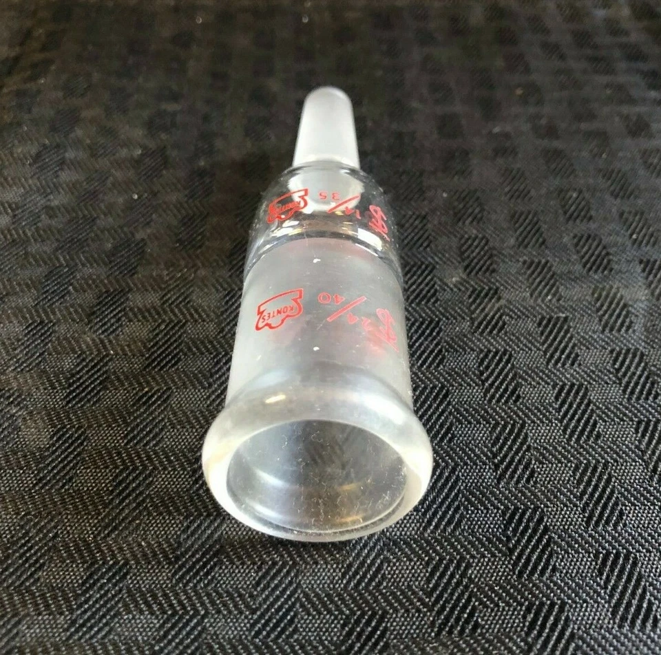 Kontes Bantam-Ware Glass 24/40 & 14/35, Reducing Connecting Adapter 150100-0263 - Image 4 of 4