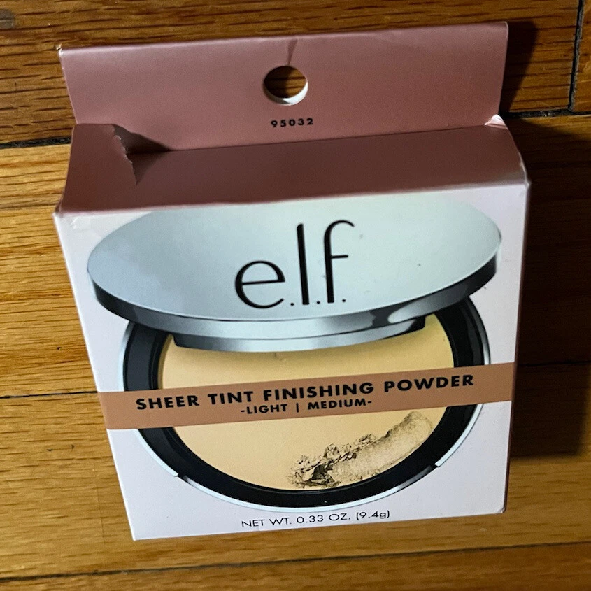 e.l.f. Beautifully Bare Sheer Tint Finishing Powder Setting Powder Light/Medium - Image 2 of 4