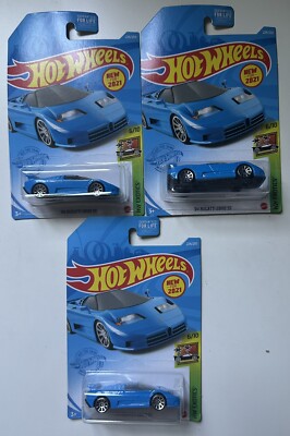 Hot Wheels 2021 '94 Bugatti EB110 SS 224/250 HW Exotics 6/10 - New in Package, 3