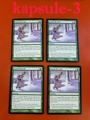 4x Sound the Call | Coldsnap | MTG Magic Cards
