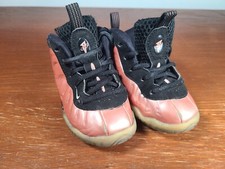 Nike Little Posite Foamposite Rose Sneakers Kids Youth 723947-601 Size 5C