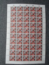 Saarland Nr. 406 FN 1 postfrischer Bogen - ansehen!!!
