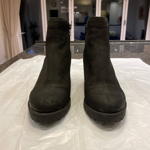 black platform boots ebay