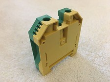 WEIDMULLER 1010500000 - DIN RAIL MOUNT TERMINAL BLOCK - AWG 12 TO 2 - WPE35