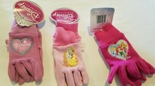 Toddler Girls Disney Princess Shades of Pink Various Jersey Garden Glove Size 3 