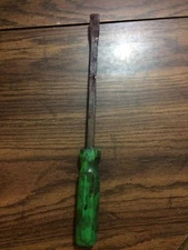 REALISTIC FOAM BLOODY WEAPON TOOL HALLOWEEN HORROR MOVIE pry bar screwdriver