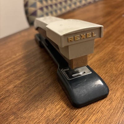 Vintage Rexel Taurus Desk Stapler Made in England 26/6 Staples