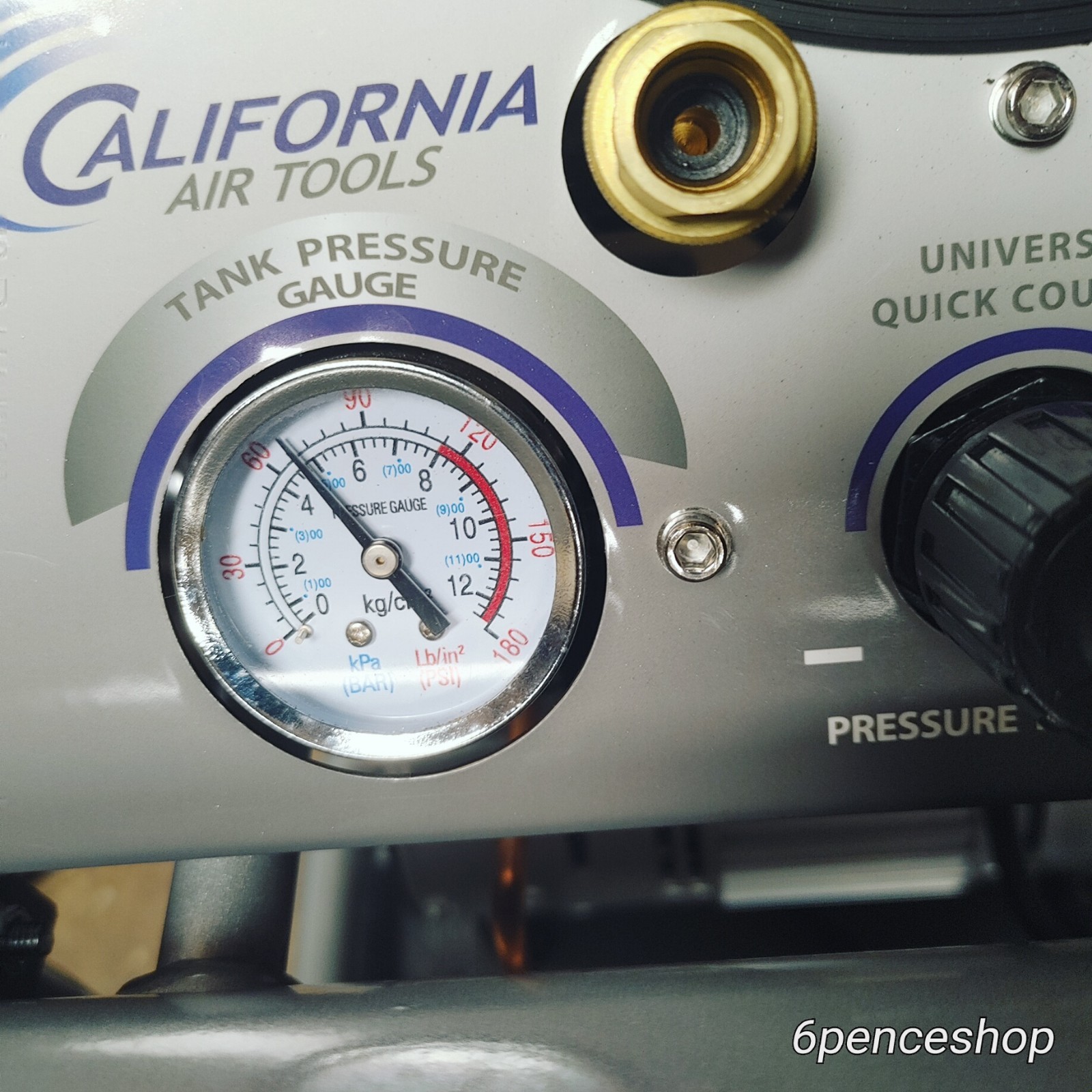 California Air Tools 4610AC Ultra Quiet Oil Free 4.6 Gallon Air Compressor 60 dB