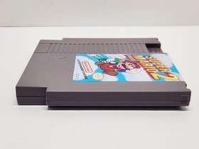 Super Mario Bros 2 NES Nintendo Cart Manual & Hard Case Tested Authentic 