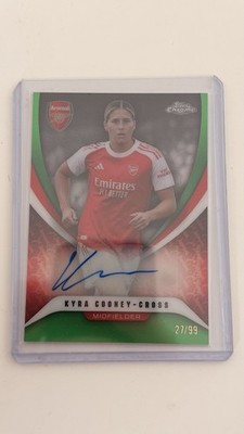 Topps Chrome Arsenal Kyra Cooney-Cross Autograph /99