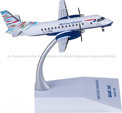 for JC Wings for British Airways for Saab 340B G-LGNB 1:200 Aircraft Model