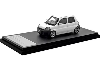 #ad Mini car 143 DAIHATSU ESSE ECO Low Down Custom 2006 White High Story Series $196.64